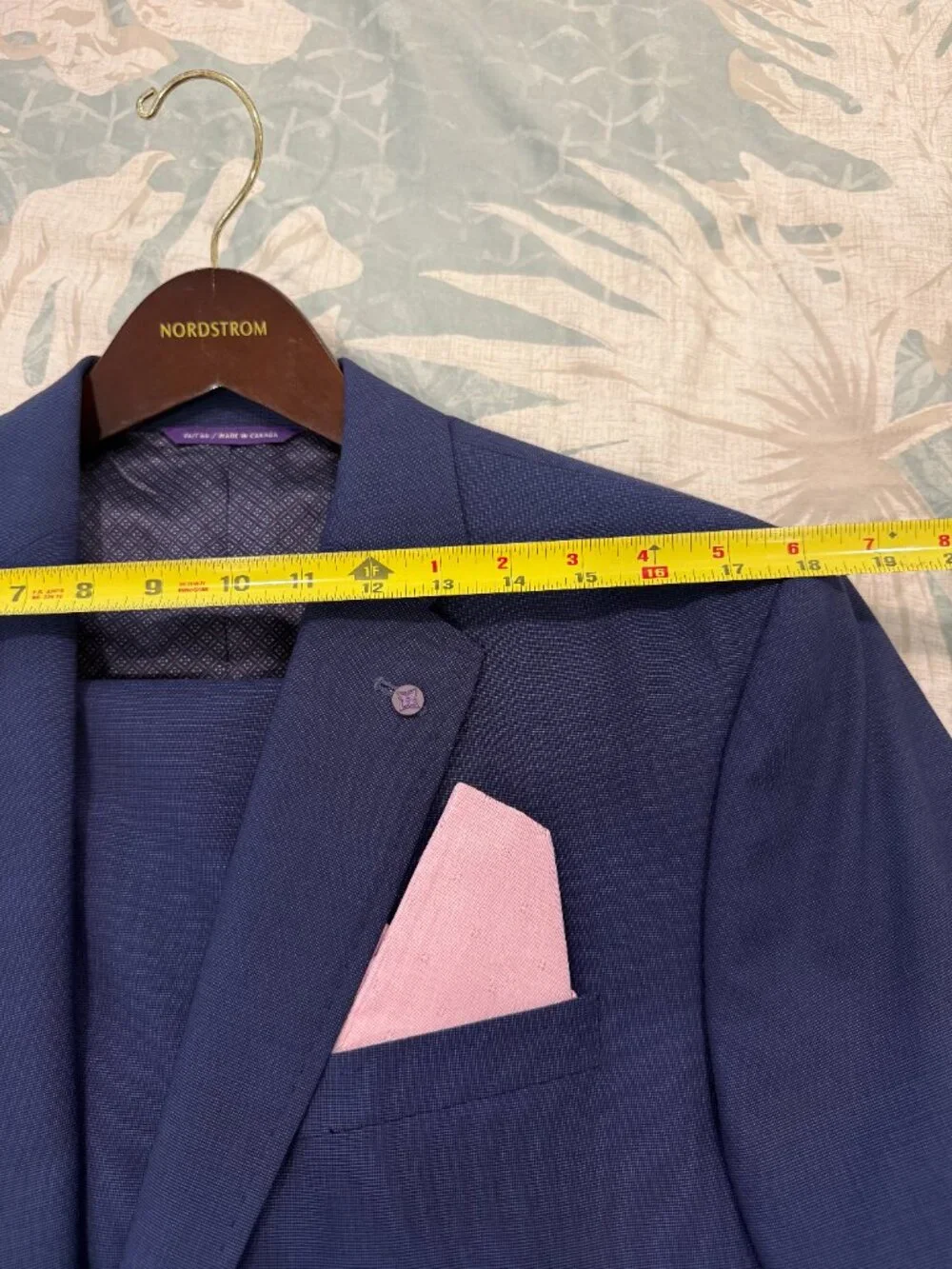 Suit: Ted Baker London, Jay CT Endurance, Navy Blue, 100% Wool